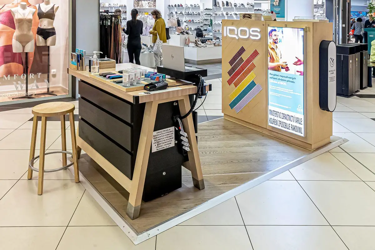 IQOS POP-UP Futurum Hradec Králové